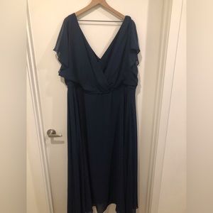 City Chic Navy Dress SZ XXL or 24